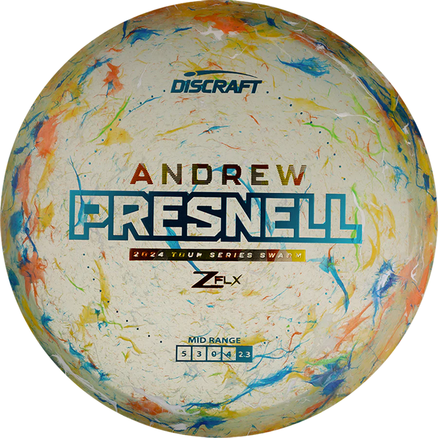 Discraft Jawbreaker Z FLX Swarm - 2024 Tour Series Andrew Presnell