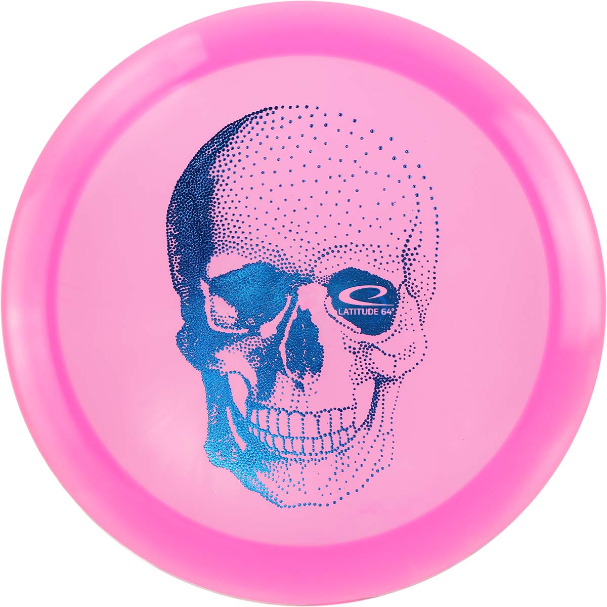 THE SKULL DISK DAMNGOOD!! × NATURE TONES Latitude 64 Opto-X Musket Happy Skull – Discgolf.ee