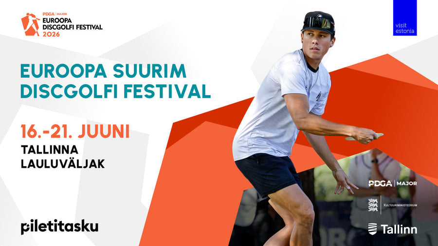 Euroopa Discgolfi Festivali varajase ärkaja festivalipassid nüüd müügil!