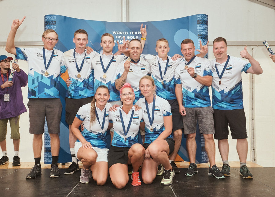 Eesti discgolfi koondis krooniti valitsevaks maailmameistriks!