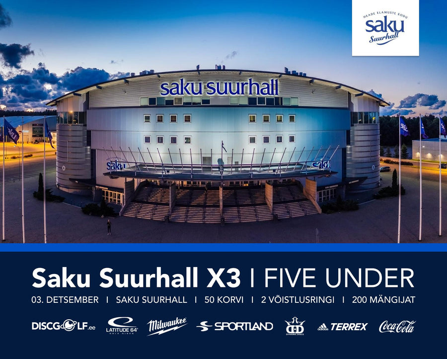 Saku Suurhall X3 parimad on Allsalu x Tirman