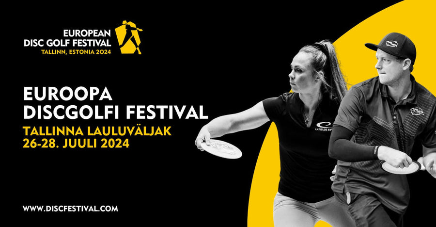 Tattar, Lizotte, McMahon, Wysocki, Robinson ja sõbrad kutsuvad: Euroopa Discgolfi Festivali 500 varajase ärkaja piletit on nüüd müügil Piletikeskuses!