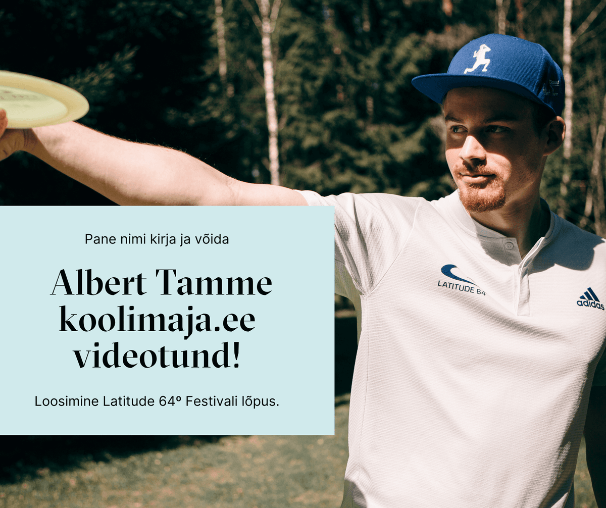 AUHINNALOOS: Võida Albert "Bazooka" Tamme Koolimaja.ee videotund!