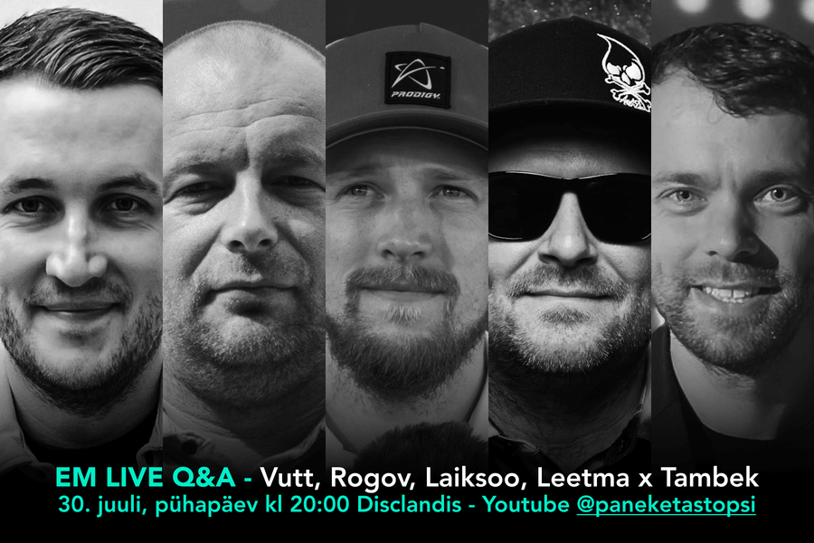 EM LIVE Q&A - Vutt, Rogov, Laiksoo x Leetma