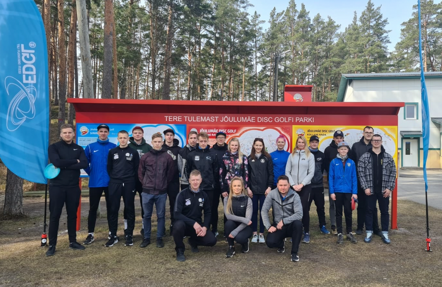 Koondise kandidaadid kogunesid nädalavahetusel Jõulumäel, mängiti ka PDGA võistlusring