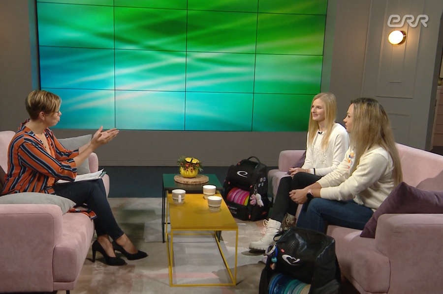 KRISTIN TATTAR JA KEITI TÄTTE ETV SAATES "HOMMIK ANUGA"