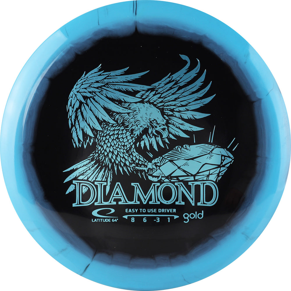 Latitude 64 Gold Orbit Diamond - Inverted Stamp