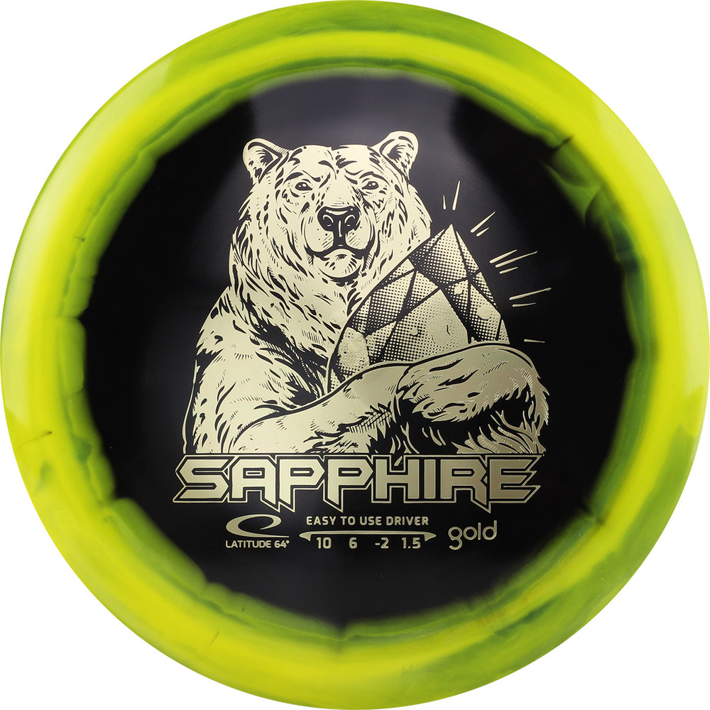 Latitude 64 Gold Orbit Sapphire - Inverted Stamp