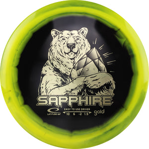 Latitude 64 Gold Orbit Sapphire - Inverted Stamp