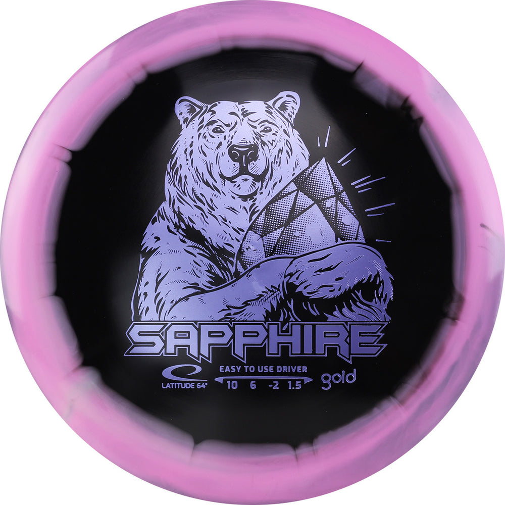 Latitude 64 Gold Orbit Sapphire - Inverted Stamp