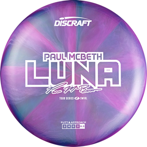 Discraft Z Swirl Luna - 2025 Tour Series Paul McBeth