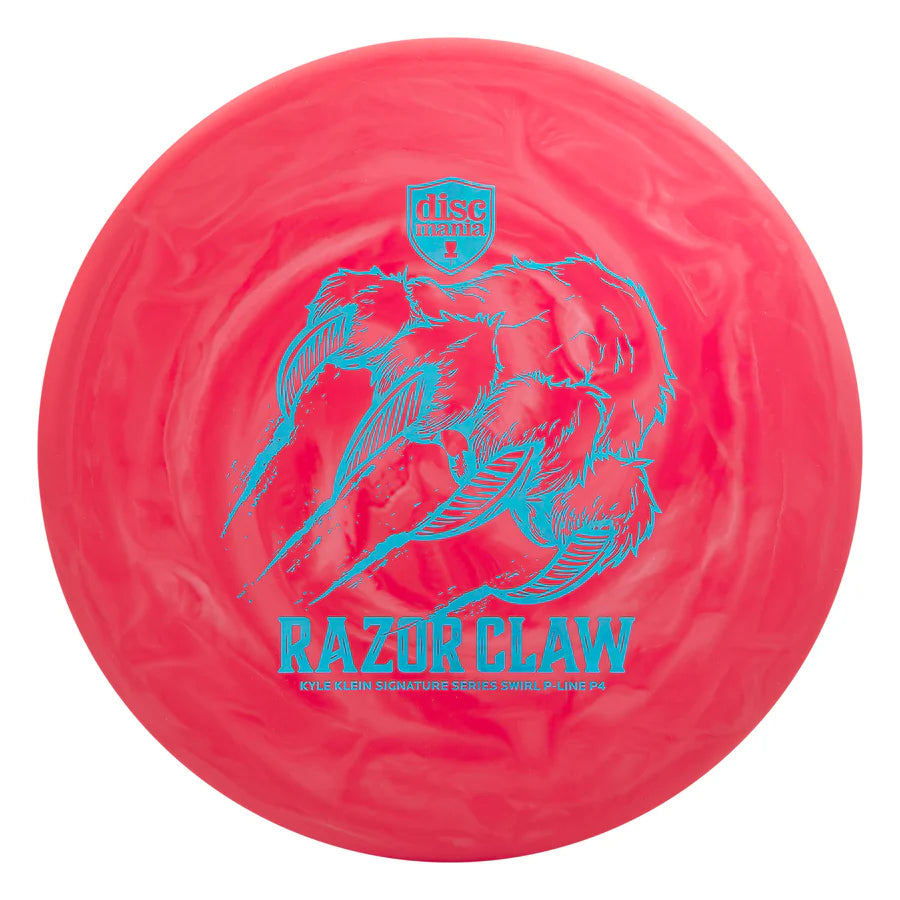Discmania P-Line P4 Swirl - Razor Claw Kyle Klein Signature Series