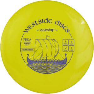 Westside Discs Tournament Line Warship