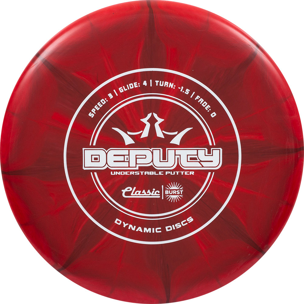 Dynamic Discs Classic Line Hard Burst Deputy
