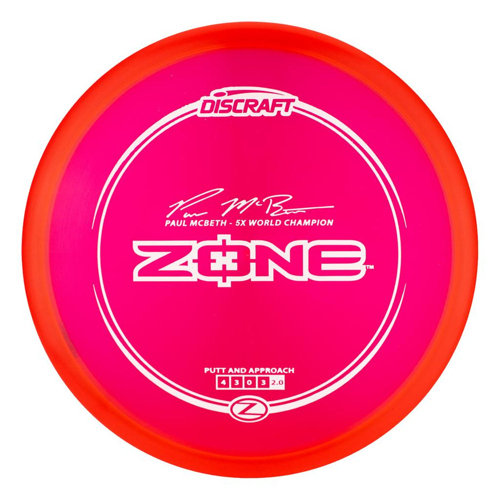 Discraft Z Zone - Paul McBeth Signature Series